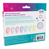 Make It Real 3C4G 7 Days Glitter Lip Gloss Flavored Lip Gloss Set for Girls Strawberry Raspberry Vanilla and More 7 Piec
