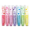 Make It Real 3C4G 7 Days Glitter Lip Gloss Flavored Lip Gloss Set for Girls Strawberry Raspberry Vanilla and More 7 Piec