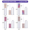 AMORIX 20 Pack Diamond Lip Gloss Tubes with Wand 5ml Empty Rhinestone Cute Lipgloss BottlesContainers Crystal Lip Gloss