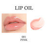 KYDA Hydrating Lip Glow Oil Moisturizing Lip Oil Glossy Transparent Plumping Lip Gloss Tinted Lip Oil for Lip Care and D
