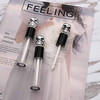 Healthcom 6 Packs 10ml Empty Lip Gloss Tubes Vials GoldSilver Skull Cap Lip Glaze Tube Cosmetic Lip Balm Bottles Contain