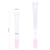 50 PCS Empty long slim 15ml squeeze pink lip gloss tubes lip oil sofe lipgloss tubes pink lid