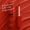 NYX PROFESSIONAL MAKEUP Butter Gloss NonSticky Lip Gloss Apple Crisp Modern Red