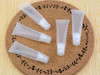 Wowlife 8ml Mini Clear Empty Lip Gloss Balm Container Soft Tubes Makeup Box 50 Pcs