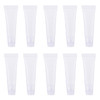 Wowlife 8ml Mini Clear Empty Lip Gloss Balm Container Soft Tubes Makeup Box 30 Pcs