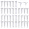 HRLORKC 50Pcs 10ml Empty Lip Gloss Tubes Empty Lip Balm Tubes for DIY Lip Gloss Balm Cosmetic