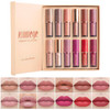 KIMIEYE 12Pcs Velvet Matte Liquid Lipstick Set Waterproof Long Lasting Quickdrying NonStick Cup Nude Lip Stain Kit Up to