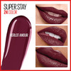 Maybelline Super Stay 24 2Step Liquid Lipstick Makeup Long Lasting Highly Pigmented Color with Moisturizing Balm Merlot