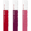 Maybelline NY Minute SuperStay Matte Ink Liquid Lipstick 3Pack Longwear Matte Lip 3 count