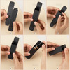AUEAR 50 Pack Lipstick Boxes 11x11x334 inch Black Rectangle Lip Balm Gloss Box Packaging Gift Foldable Recyclable