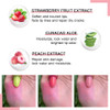 evpct 3Pcs Magic Color Changing Lipstick Long Lasting Waterproof 24 Hours Original for Women Aloe Vera Strawberry Peach