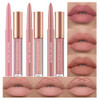 BestLand 6Pcs Matte Liquid Lipstick and Lip Liner Set NonStick Cup Not Fade Waterproof 24 Hour Lip Gloss Nude Brown Lip