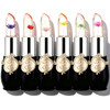 Pack of 6 Crystal Flower Jelly Lipstick Set Long Lasting Nutritious Lip Balm Lips Moisturizer Magic Temperature Color Ch