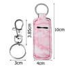 Pengxiaomei 5 Pcs Chapsticks Holder Keychain Stocking Stuffers for Teen Girls Women Lip Balm Holder Chapsticks Keychain