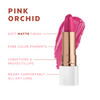 FLOWER BEAUTY By Drew Barrymore Petal Pout Lipstick Nourishing Highly Pigmented Lip Color Infused with Antioxidants Pink