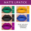 KYDA 10 Colors Lipstick Set Green Lipstick Metallic Lipstick Set NonStick Cup Long Wear Lip Glaze High Pigmented Lipstic