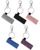 Meiiy Lip Balm Holder Chapstick Holder Sleeves Holder Pouch Elastic Lip balm Holder Lipstick Lip Gloss Holder With Hook