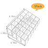 XINGLIAN 24 Slot Clear Lipstick Holder Lipstick Organizer for Bottles
