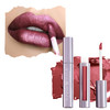 Runway Rogue Pearl Glam Long Wear Shimmer Liquid Lipstick Metallic Earthy BerryBronze Lipstick with Silver and Gold Shim