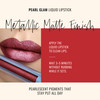 Runway Rogue Pearl Glam Long Wear Shimmer Liquid Lipstick Metallic Earthy BerryBronze Lipstick with Silver and Gold Shim