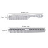 2 pcs Stainless Steel Hair Combs Anti Static Styling Comb Hairdressing Barbers Combs (Silver) online at globaldelivered