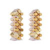 YIEZI Lipstick Holder Organizer 32 Spaces Acrylic Stackable Fish Shape Lipstick Tower Lip Gloss Storage Stand for 32 Lip