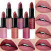 Dulele 6 Colors of Velvet Smooth Matte Lipstick Set Long Lasting Waterproof NonStick Cup Nude Color Lip Makeup Gift Set