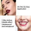 Dulele 6 Colors of Velvet Smooth Matte Lipstick Set Long Lasting Waterproof NonStick Cup Nude Color Lip Makeup Gift Set