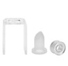 3 Set 121 DIY Lipstick Mold Set Lip Balm Maker Silicone Lipstick Making Mould Cosmetic DIY Mold for 121mm Lipstick Tube