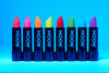 Moon Glow 5g Neon UV Glitter Lipstick Set of 8 Glows brightly under blacklights