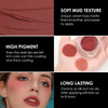 FOCALLURE Velvethazy Matte Cheek Lip Mud Dualuse For Lips And Cheek Lip Clay High Pigment Lipstick Blush Lasting Lip Tin