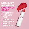 wet n wild Mega Last HighShine Lipstick Lip Color Infused with Seed Oils For a Nourishing HighShine Buildable Blendable