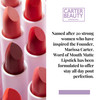 Carter Beauty By Marissa Carter Word Of Mouth Lipstick Intense Color With A Smooth Matte Finish Can Be Used With Free Sp
