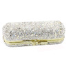 Bestbling Bling Rhinestone Crystal Lipstick Case Holder Organizer bag Cosmetic Storage for Womens Lipstick Jewelry Kit S