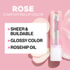 wet n wild Rose Comforting Glossy Natural Lipstick Red Soft N Juicy