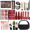 MISS ROSE M All In One Full Makeup KitMultipurpose Womens Makeup SetsBeginners and Professionals AlikeEasy to Carry Blac