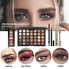 MISS ROSE M All In One Full Makeup KitMultipurpose Womens Makeup SetsBeginners and Professionals AlikeEasy to Carry Blac