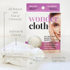 Wonder Cloth Pack of 3 All Natural MakeUp Remover Cloth Removes Makeup Instantly with Just Water Cleanses and Exfoliates