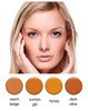 Art of Air 4pc MEDIUM complexion Professional Airbrush Cosmetic Makeup Set 12 oz bottles
