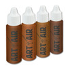 Art of Air 4pc DARK Complexion Professional Airbrush Cosmetic Makeup Set 12 oz bottles