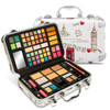 Vokai Makeup Kit Gift Set 41 Eye Shadows 7 Body Glitters 1 Lip Liner Pencil 1 Lipsticks 4 Blushs Eye liner pencil 5 Conc