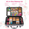 Vokai Makeup Kit Gift Set 41 Eye Shadows 7 Body Glitters 1 Lip Liner Pencil 1 Lipsticks 4 Blushs Eye liner pencil 5 Conc