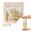 Loffeyo 20PCS Travel Cleansing Oil Makeup Remover Individually Mini Size Packaged Units Moisturizing Pomegranate Seed Tr