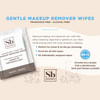 Soapbox FragranceFree Makeup Remover Wipes Gentle Facial Cleansing Wipes for Dirt and Oil Alcohol Free Makeup Remover Pa