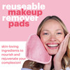 Reusable Makeup Remover Pads by Afterspa Face Towels Mini Eye Makeup Remover Wipes Vegan Cruelty Free Small