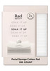 Rael Cotton Pads for Face Facial Sponge Square Pad Use with Toner Makeup Remover LintFree Soft and Thin Korean Skin Care