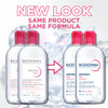 Bioderma Sensibio H2O Micellar Water Duo Pack Makeup Remover Cleanser Gentle for Skin FragranceFree AlcoholFree Gentle F