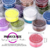 FANDAMEI 48 Colors Fine Glitter for Crafts Arts Decoration Resin Nail Glitter Body Hair Face Holographic Glitter Powder