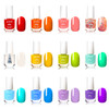 AOMIR kids nail polish setNon Toxic Kids Nail Polish Set for ToddlerWaterBased Natural Safe Quick Dry Nail Polish KitBir