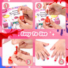 AOMIR kids nail polish setNon Toxic Kids Nail Polish Set for ToddlerWaterBased Natural Safe Quick Dry Nail Polish KitBir